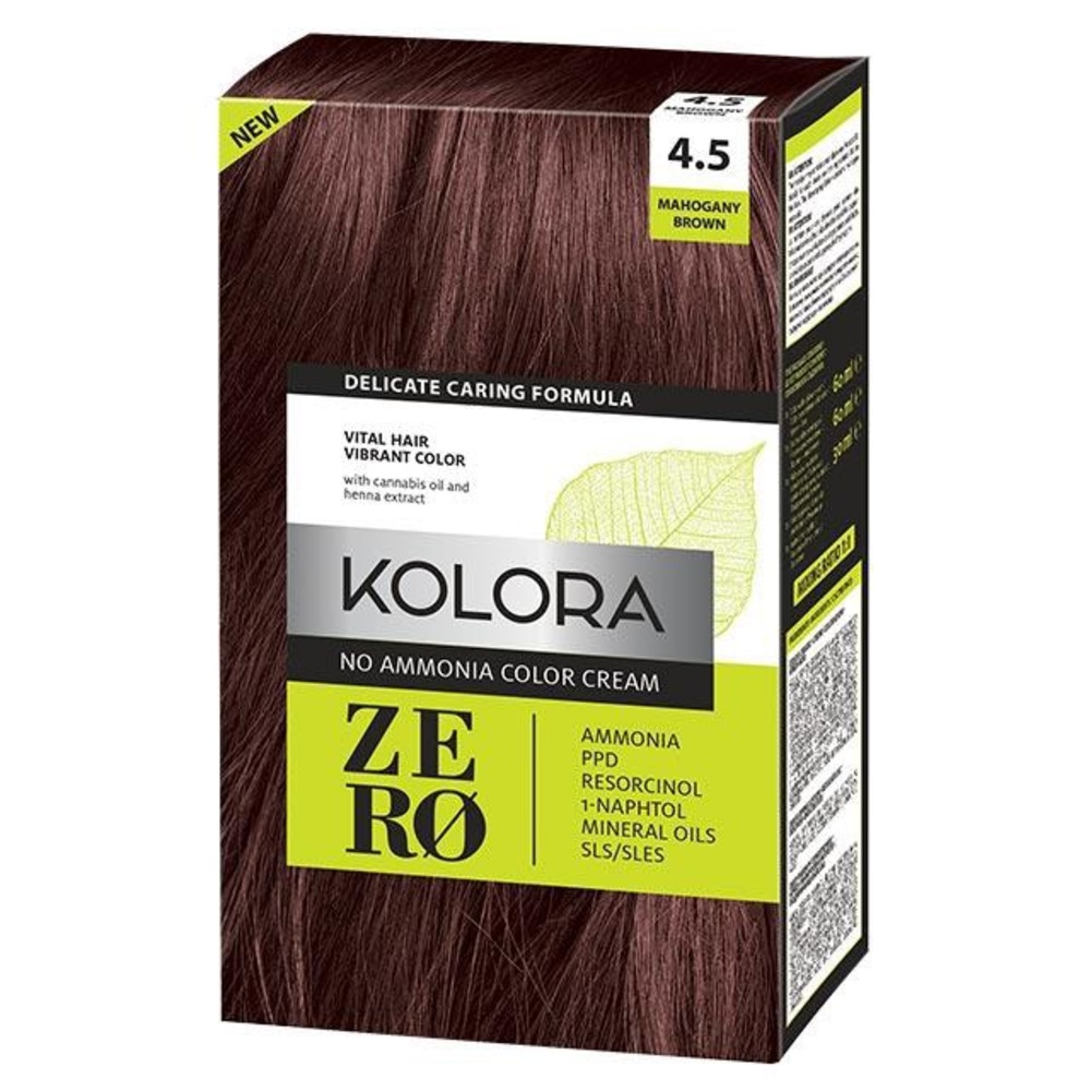 Kolora Zero, 4.5 Mahogany Brown / 2 pack